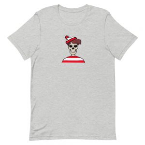 Skeleton Wheres Wally Tshirt
