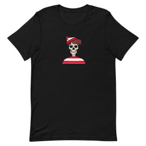 Skeleton Wheres Wally Tshirt